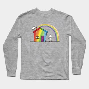 Kids Drawing Long Sleeve T-Shirt